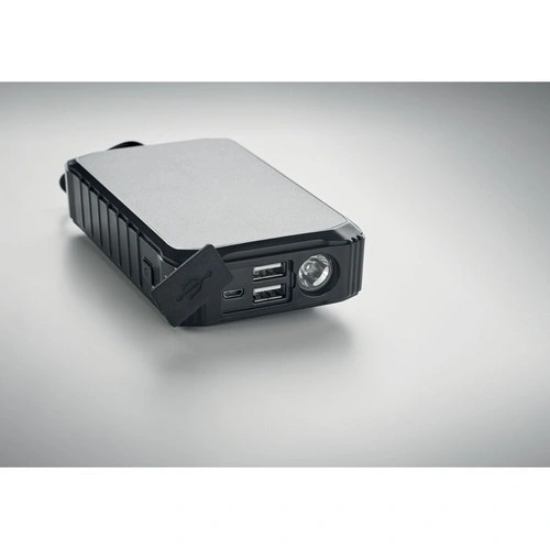 Power bank solar 8000 mAh con luz LED potente ref MO6841