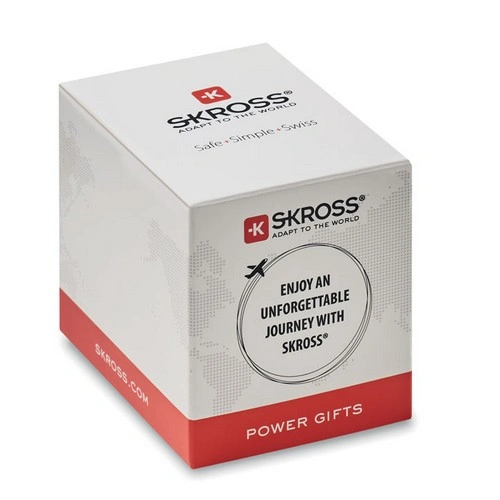 Cargador SKROSS europeo 2 puertos USB carga rápida ref MO6882