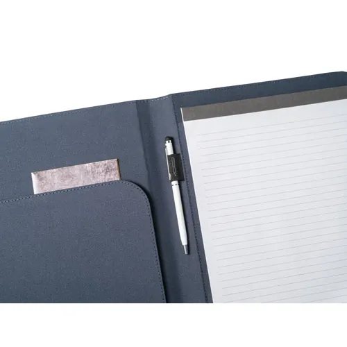 Carpeta A4 en poliéster reciclado con cierre elástico ref 93580
