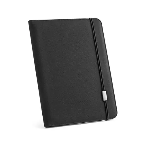 Carpeta A4 en poliéster reciclado con cierre elástico ref 93580