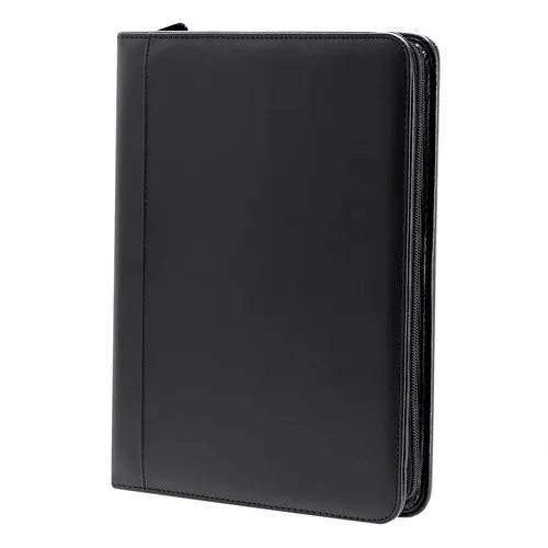 Carpeta Wonar elegante con cremallera y bloc de notas ref 22199 - 01