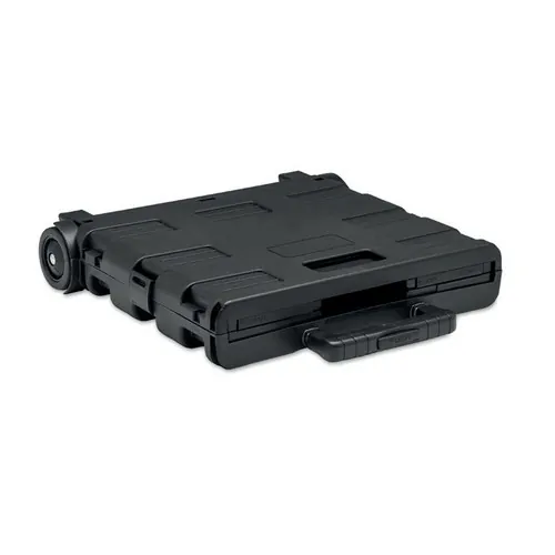 Carro de compras plegable con asa de acero ref MO6746 - Side Negro