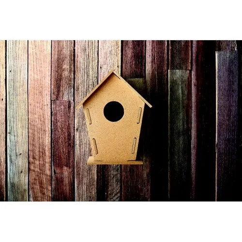 Caseta de aglomerado para pájaros fácil de montar ref MO8532 - Item Ambiant Picture Madera