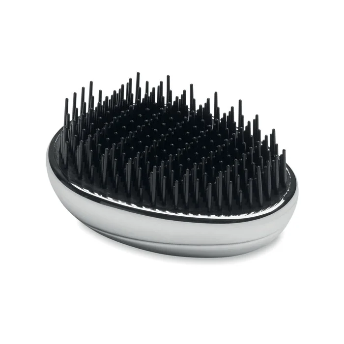 Cepillo antienredos Brush personalizable ref mo3163 - Back Plata Brillo