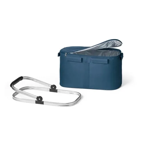 Cesta de picnic flexible con estructura de aluminio ref 98426 - Azul 02