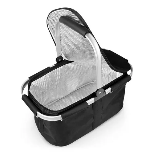 Cesta de picnic flexible con estructura de aluminio ref 98426 - Negro 02