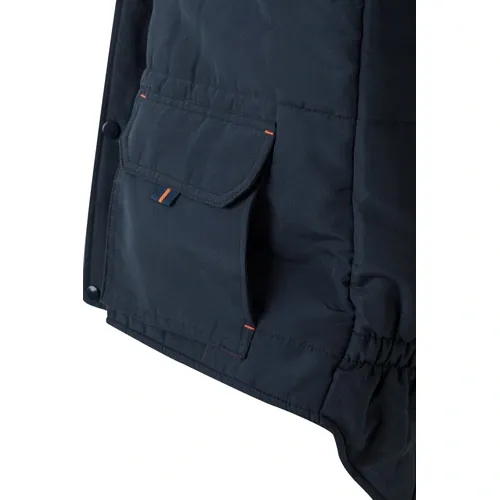 Chaleco acolchado bicolor con siete bolsillos ref 36082 - Azul Marino 06