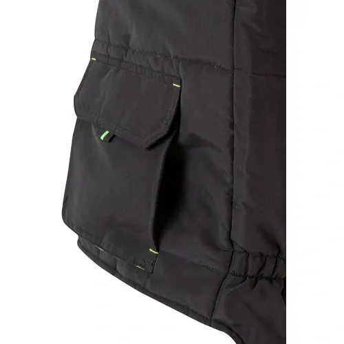 Chaleco acolchado bicolor con siete bolsillos ref 36082 - Negro 22