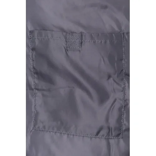 Chaleco acolchado multibolsillos con cierre oculto ref 36047 - Gris 05