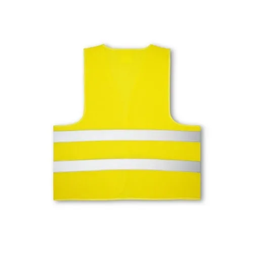 Chaleco de alta visibilidad con bandas reflectantes ref 98503 - Amarillo