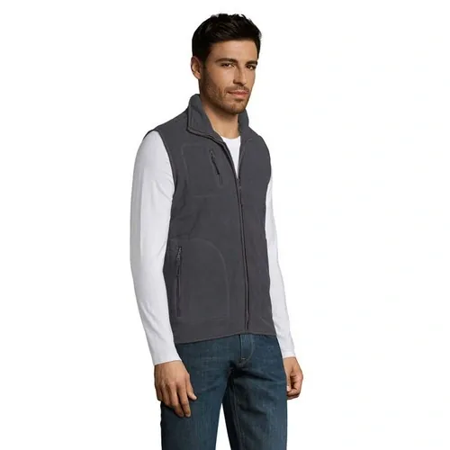 chaleco polar unisex anti peeling con 3 bolsillos ref S51000 - Side Gris Carbon