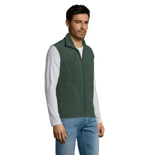 chaleco polar unisex anti peeling con 3 bolsillos ref S51000 - Side Verde