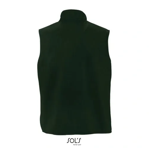 chaleco polar unisex anti peeling con 3 bolsillos ref S51000 - Verde Pino Back