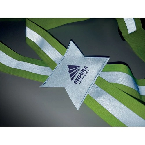 Chaleco reflectante ajustable 360 bandas plateadas ref MO6445
