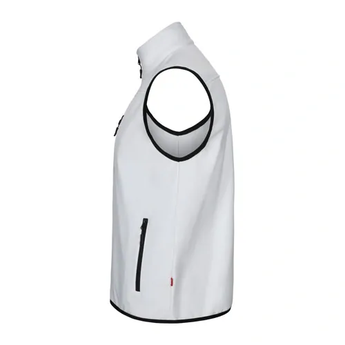 Chaleco soft shell con forro polar y 3 bolsillos ref 36136 - Blanco 02