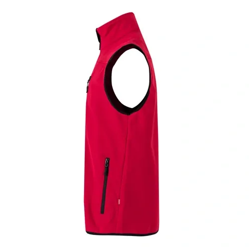 Chaleco soft shell con forro polar y 3 bolsillos ref 36136 - Rojo 02