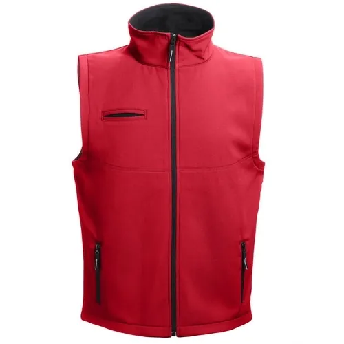Chaleco Softshell Unisex Repelente al Agua ref 30252 - Rojo 01