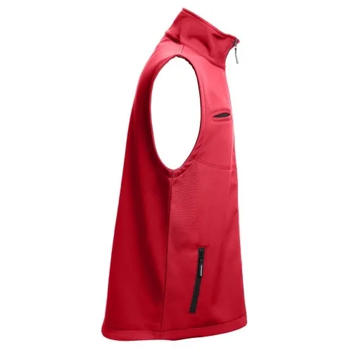 Chaleco Softshell Unisex Repelente al Agua ref 30252 - Rojo 03
