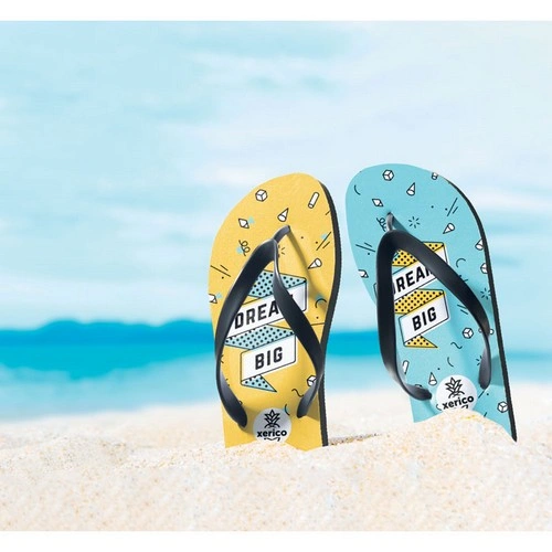 Chanclas de playa para sublimación con tiras de PVC ref MO6136