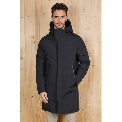 Chaqueta abrigada reciclada con capucha ajustable ref S04002