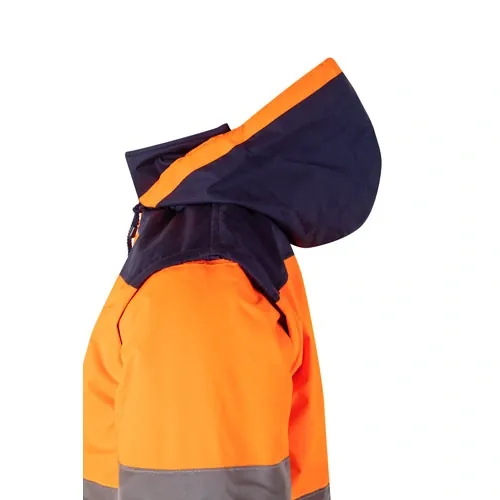 Chaqueta acolchada bicolor con mangas desmontables ref 36059 - Azul Marino 10