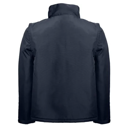 Chaqueta acolchada convertible en chaleco unisex ref 30251 - Azul Marino 02