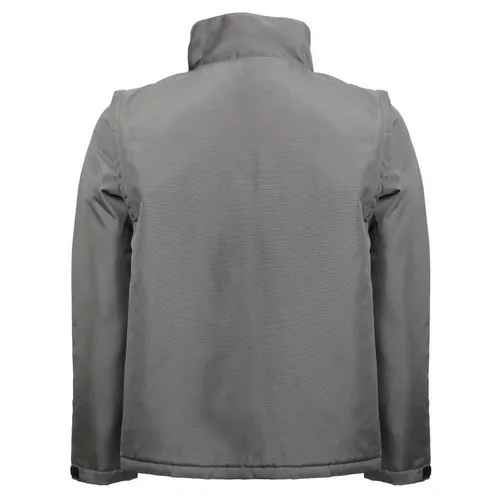 Chaqueta acolchada convertible en chaleco unisex ref 30251 - Gris 02