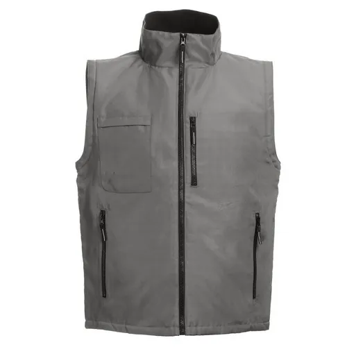 Chaqueta acolchada convertible en chaleco unisex ref 30251 - Gris 04