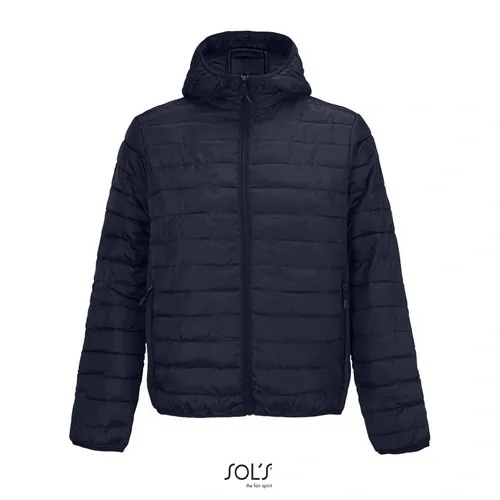 Chaqueta acolchada ligera con capucha reciclada ref S04444 - French Marino