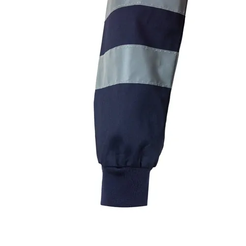 Chaqueta bicolor con bandas reflectantes ref 36020 - Azul Marino 10