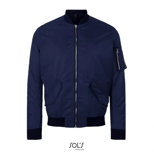 Chaqueta bomber unisex sin etiqueta para branding ref S01616 - French Marino
