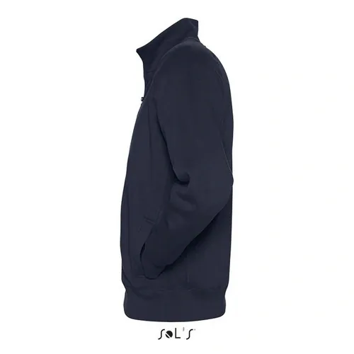 Chaqueta con cremallera entera y sin capucha 280GSM ref S47200 - Azul Marino Side