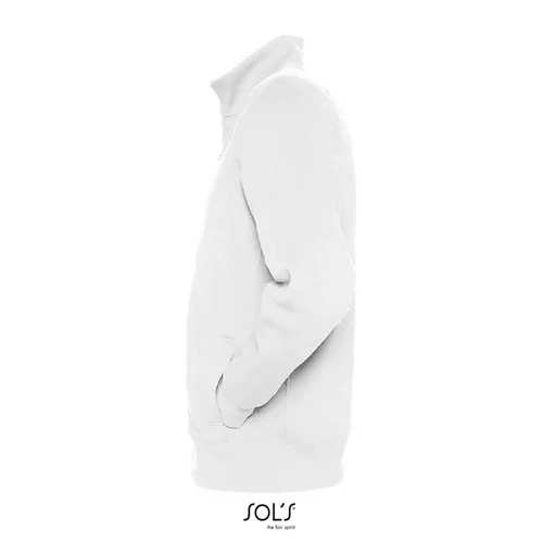 Chaqueta con cremallera entera y sin capucha 280GSM ref S47200 - Blanco Side