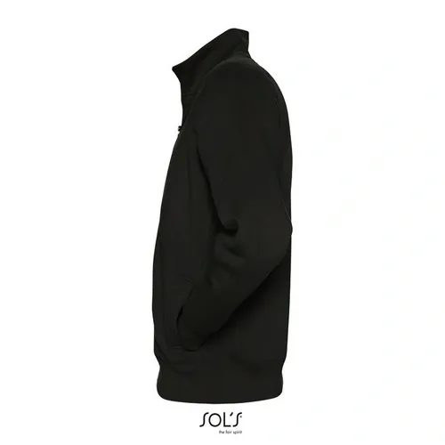 Chaqueta con cremallera entera y sin capucha 280GSM ref S47200 - Negro Side