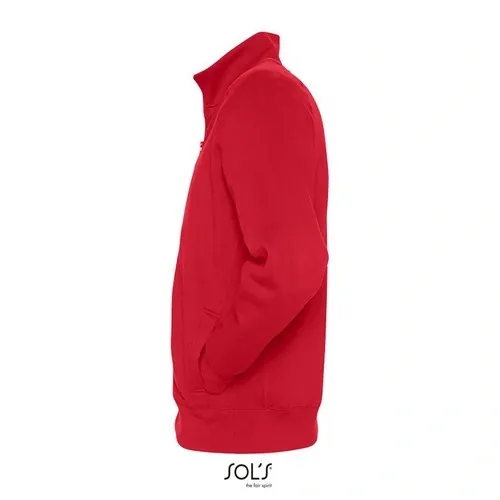 Chaqueta con cremallera entera y sin capucha 280GSM ref S47200 - Rojo Side