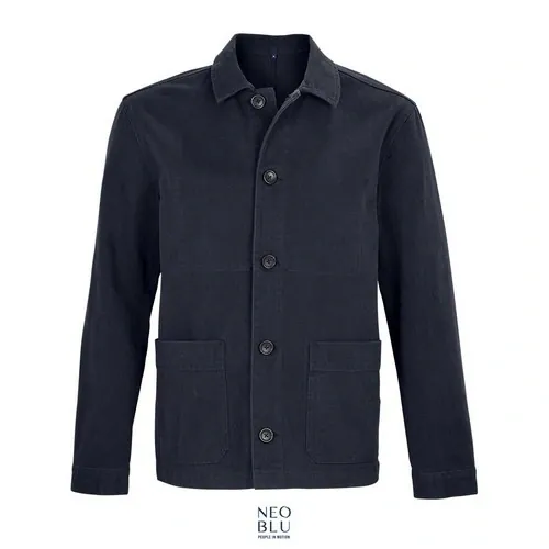 Chaqueta de trabajo unisex algodón orgánico ref S03780 - Noche