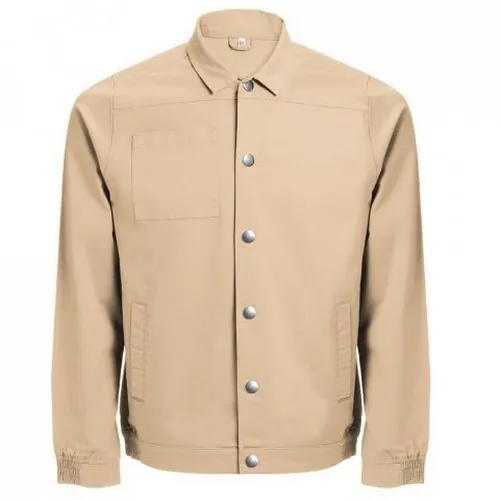 Chaqueta moderna con elástico en muñeca y cintura ref 30248 - Marron Claro