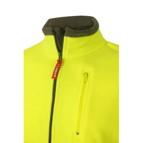Chaqueta polar bicolor con bandas reflectantes ref 36073