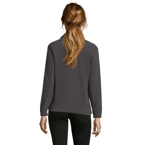 Chaqueta polar mujer anti peeling con bolsillos ref S54500 - Back Gris Carbon