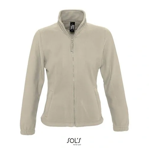 Chaqueta polar mujer anti peeling con bolsillos ref S54500 - Cuerda