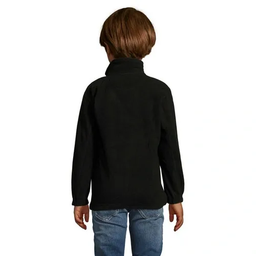 Chaqueta Polar Niño de poliéster Anti Peeling ref S00589 - Back Negronegro Opaco