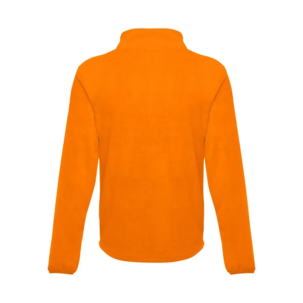 Chaqueta polar unisex con cremallera y bolsillos ref 30164 - Naranja 02