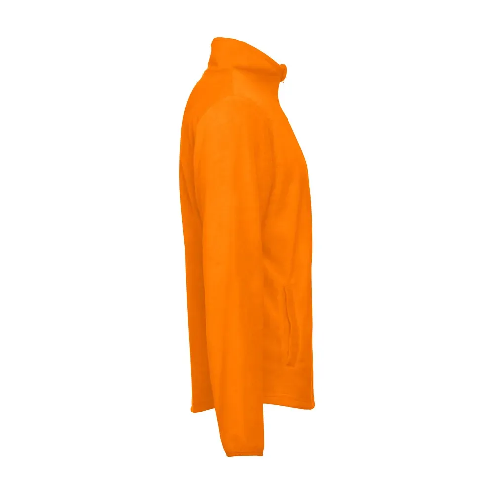 Chaqueta polar unisex con cremallera y bolsillos ref 30164 - Naranja 03