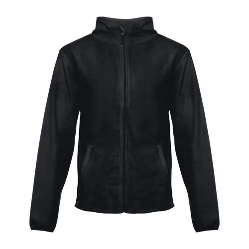 Chaqueta polar unisex con cremallera y bolsillos ref 30164 - Negro