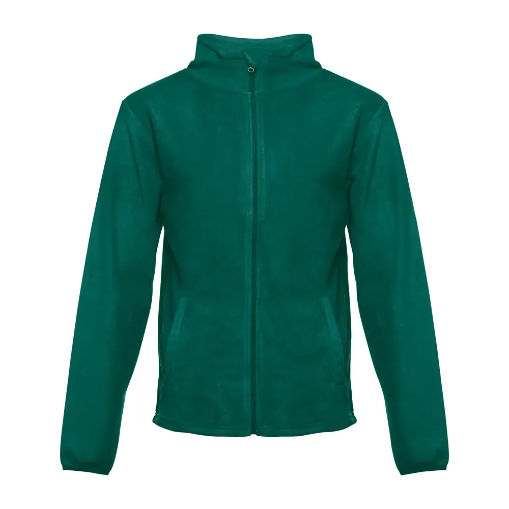 Chaqueta polar unisex con cremallera y bolsillos ref 30164 - Verde Oscuro 01
