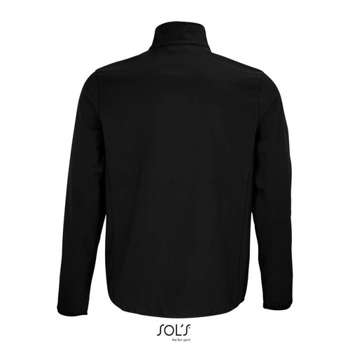 Chaqueta softshell con cremallera 3 capas recicladas ref S03827
