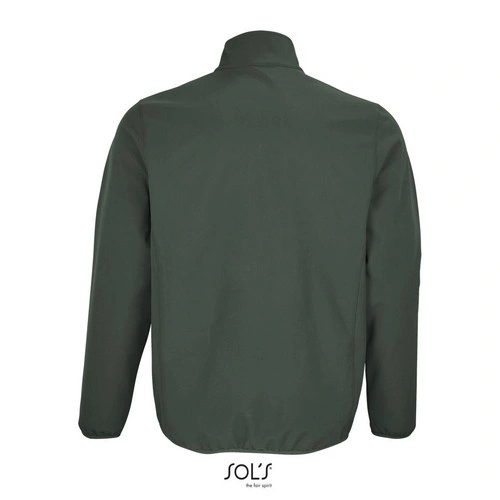 Chaqueta softshell con cremallera 3 capas recicladas ref S03827