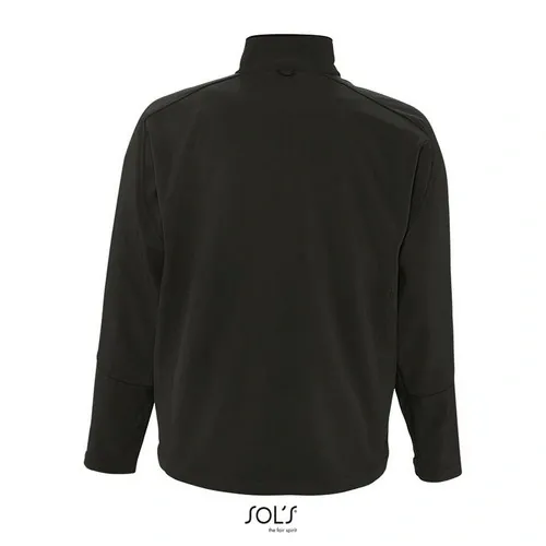Chaqueta Softshell Hombre Impermeable y Transpirable ref S46600 - Antracita Back