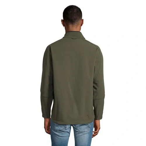 Chaqueta Softshell Hombre Impermeable y Transpirable ref S46600 - Back Army