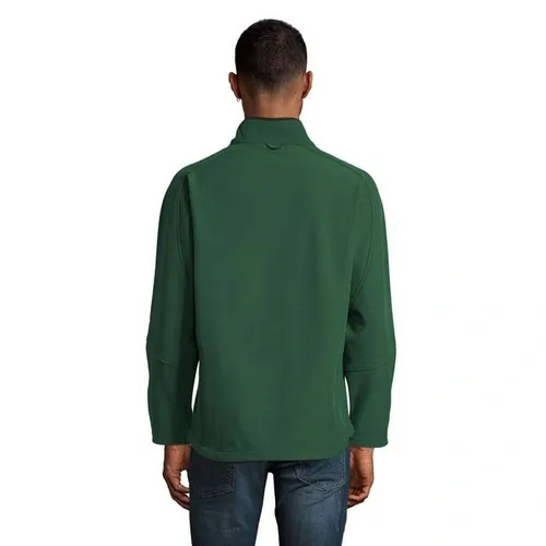 Chaqueta Softshell Hombre Impermeable y Transpirable ref S46600 - Back Verde Botella Oscuro